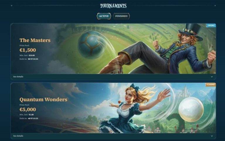 BetAlice Casino tournois